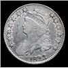 Image 2 : 1823 Normal 3 Capped Bust Half Dollar 50c Grades xf