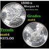Image 1 : 1890-s Morgan Dollar $1 Grades Choice Unc