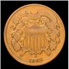 Image 2 : 1864 Two Cent Piece 2c Grades f+