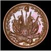 Image 2 : 1863 Our Country Civil War Token Fr-230/352Ba 1c Grades Select Unc BN
