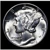 Image 2 : 1938-p Mercury Dime 10c Grades GEM++ Unc