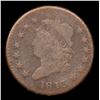 Image 2 : 1813 Classic Head Large Cent 1c Grades vg, very good