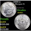 Image 1 : 1899-o Morgan Dollar $1 Grades Choice+ Unc