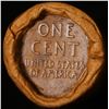 Image 2 : Lincoln Wheat cent 1c orig roll, 1909-s end, VDB other end