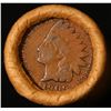 Image 2 : Lincoln Wheat cent 1c orig roll, 1909-s end,Indian cent other end