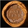 Image 3 : Lincoln Wheat cent 1c orig roll, 1909-s end,Indian cent other end