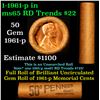 Image 1 : Shotgun Lincoln 1c roll, 1961-p 50 pcs Brandt Wrapper