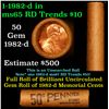 Image 1 : Shotgun Lincoln 1c roll, 1982-d 50 pcs Brandt Wrapper