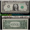 Image 1 : 1974 $1 Green Seal Federal Reseve Note Hand Signed By Someone Grades Choice CU