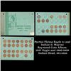 Image 1 : Partial Flying Eagle 1c and Indian 1c Waytne Raymond Coin Album. 1857 Eagle and 1860-1909 Indian Hea