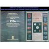 Image 1 : 1956 Coin Set First Annual Limited Edition 50th Anniversary US Coin & Stamp Tribute, 6 coins with 4 