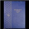 Image 2 : Complete Roosevelt 10c Whitman book, completed 1946-1964, 48 coins.