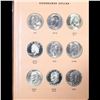 Image 3 : Completed Eisenhower 1$ Dansco book including proof-only issue, 1971-1978, 32 coins including 8 proo