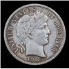 Image 2 : 1911-d Barber Dime 10c Grades vf++
