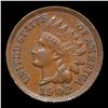 Image 2 : 1902 Indian Cent 1c Grades Choice AU