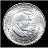 Image 2 : 1952-p Wash/Car Old Commem Half Dollar 50c Grades Choice Unc