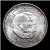 Image 2 : 1952-p Wash/Car Old Commem Half Dollar 50c Grades Choice+ Unc