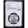 Image 2 : NGC 1953-s Franklin Half Dollar 50c Graded ms63 By NGC