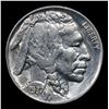 Image 2 : 1937-p Buffalo Nickel 5c Grades Choice+ Unc