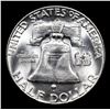 Image 3 : 1952-d Franklin Half Dollar 50c Grades Choice Unc FBL