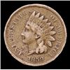 Image 2 : 1859 Indian Cent 1c Grades vf+
