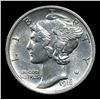 Image 2 : 1916-p Mercury Dime 10c Grades Select Unc