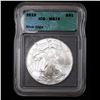 Image 2 : 2010 Silver Eagle Dollar $1 Graded ms70 By ICG