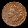 Image 2 : 1875 Indian Cent 1c Grades vf+