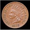 Image 2 : 1882 Indian Cent 1c Grades Choice AU/BU Slider+
