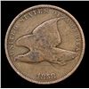 Image 2 : 1858 SL Flying Eagle Cent 1c Grades vf+