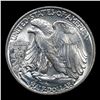 Image 3 : 1942-p Walking Liberty Half Dollar 50c Grades Choice Unc