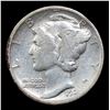 Image 2 : 1921-p Mercury Dime 10c Grades vf details