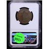 Image 3 : NGC 1786 New Jersey Beam Straight Colonial Cent 1c Graded ag3 By NGC