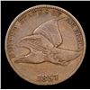 Image 2 : 1857 Flying Eagle Cent 1c Grades vf+