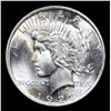 Image 2 : 1923-p Peace Dollar $1 Grades Choice+ Unc