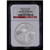 Image 2 : NGC 2006 Silver Eagle Dollar $1 Graded ms69 By NGC
