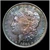 Image 2 : 1883-o Morgan Dollar Colorfully Toned $1 Graded ms64+ By SEGS