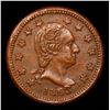 Image 2 : 1863 New York Civil War Token F-110/442a 1c Grades Select Unc BN