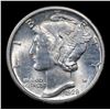 Image 2 : 1928-p Mercury Dime 10c Grades Choice Unc+ FSB