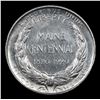 Image 2 : 1920 Maine Old Commem Half Dollar 50c Grades Choice+ Unc