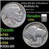 Image 1 : 1918-p Buffalo Nickel FS-401 '2 Feathers' 5c Graded vf30 By SEGS