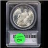 Image 5 : 1922-p Peace Dollar $1 Graded ms65+ By SEGS