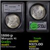 Image 1 : PCGS 1886-p Morgan Dollar $1 Graded ms65 By PCGS