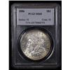 Image 2 : PCGS 1886-p Morgan Dollar $1 Graded ms65 By PCGS