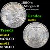 Image 1 : 1890-s Morgan Dollar $1 Grades Choice Unc