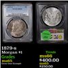 Image 1 : PCGS 1879-s Morgan Dollar $1 Graded ms65 By PCGS