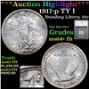 Image 1 : ***Auction Highlight*** 1917-p TY I Standing Liberty Quarter 25c Graded ms64+ fh By SEGS (fc)