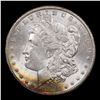 Image 2 : ***Auction Highlight*** NGC 1883-cc Morgan Dollar GSA Hoard Rainbow Toned $1 Graded ms62 By NGC (fc)