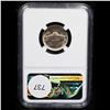 Image 3 : NGC 1986-d Jefferson Nickel 5c Graded ms65 By NGC