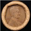 Image 2 : Mixed small cents 1c orig shotgun roll, 1917-s Wheat Cent, 1891 Indian Cent other end,Brinks Wra